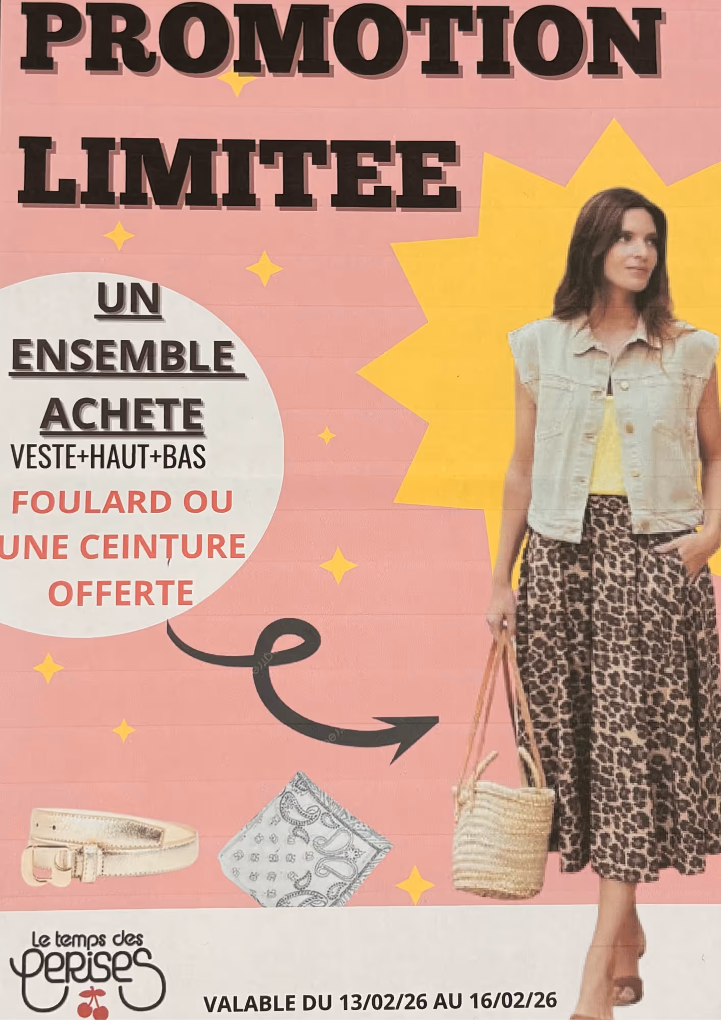 Aperçu du projet Promotion prêt-à-porter